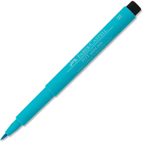 Rotulador con pincel Faber-Castell Pitt Artist Light Cobalt Turquoise Turquesa cobalto claro