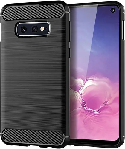 Miniatura 52 de Funda EUAGVQY para Samsung A70 Galaxy A70, Funda de Fibra de Carbono de TPU Blanda Antideslizante Duradera y Ligera, Funda Protectora para Samsung
