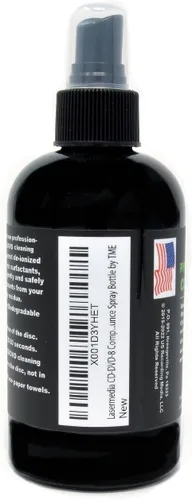 Miniatura 4 de Solución de limpieza CD DVD líquido (no es un removedor de arañazos) 8 onzas (8.0 fl oz) limpiador de botellas en aerosol CD-DVD-8 fabricado