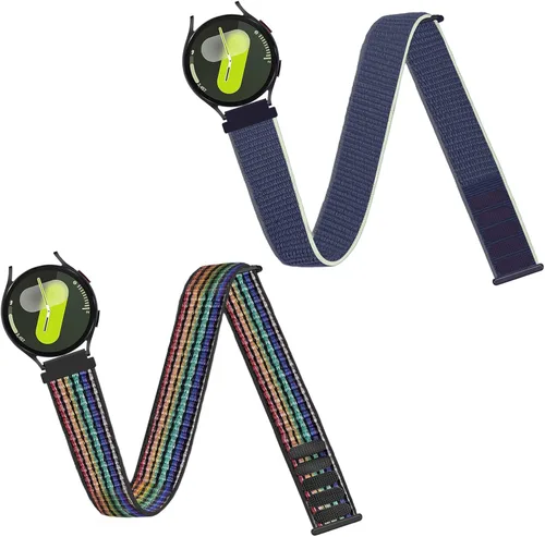 Miniatura 17 de Correa deportiva de 0.787 in para tobillo/brazo compatible con Samsung Galaxy Watch 7/6/5/4/FE de 1.732 in 1.575 in/Watch 5 Pro/Galaxy Watch 6