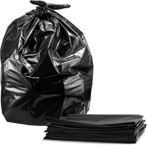 Miniatura 2 de Bolsas de basura resistentes de 95-96 galones (paquete de valor de 25 bolsas con cierres) Bolsas de basura extra grandes, 90 galones, 95 galones, 96