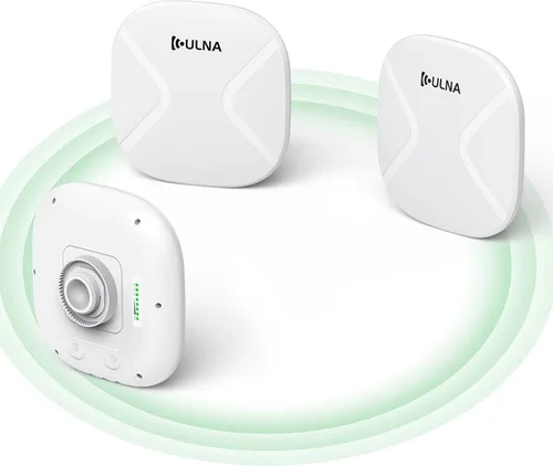 ULNA WiFi5 CPE802T - Puente inalámbrico Gigabit WiFi, 3 unidades, puente inalámbrico punto a punto/multipunto, 3.1 mi de largo alcance para extender