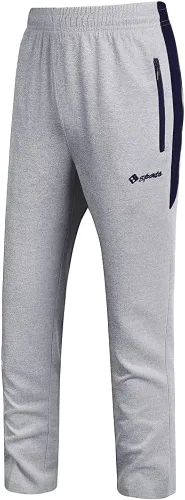 Miniatura 9 de Guanzizai Conjunto deportivo casual de manga larga para hombre, conjunto deportivo con cremallera completa, chaqueta deportiva y pantalones