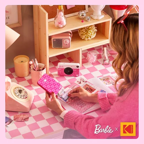 Miniatura 8 de KODAK x Barbie - Impresora fotográfica instantánea para smartphone Barbie - Portátil, color, inalámbrica - Fotos adhesivas Zink de 5 x 8 cm