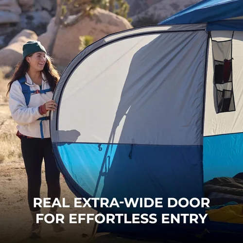 Miniatura 3 de TETON Sports Hacienda 8 Person Family Camping Tent, Large Gear Loft and 4 Storage Pockets, Swinging Door Makes it Easy to Access, Full Mesh Roof