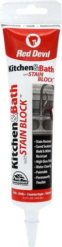 Miniatura 7 de Red Devil 075522 Sellador de bloque de manchas de cocina y baño, paquete de 1, galletas