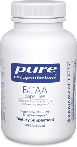 Miniatura 8 de Pure Encapsulations BCAA Cápsulas Suplemento hipoalergénico para apoyar la función muscular durante el ejercicio* 250 cápsulas