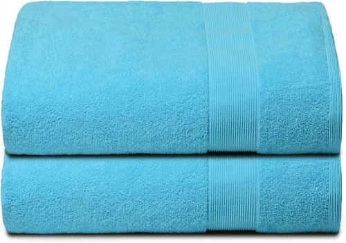 Miniatura 30 de Belizzi Home Toallas de Baño Extragrandes Premium de Algodón Paquete de 2, 35x70 - 100% Algodón Puro - Ideal para Uso Diario - Ultra Suave y Morado