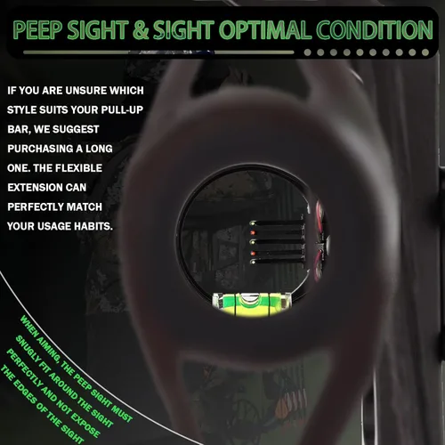 Miniatura 6 de 5-Pin Compound Bow Sight - with Level & Height Micro-Adjustable, Aluminum Alloy Hunting Sight for Right/Left Hand, Includes Sight Light & Tools