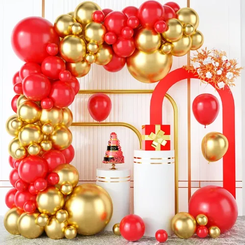 Miniatura 8 de Kit de guirnalda de globos azul rey y amarillo, kit de arco de globos azul rey y amarillo de 100 piezas con globos de diferentes tamaños de Azul
