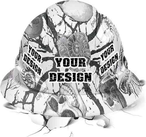 Miniatura 28 de Casco de seguridad para el trabajo al aire libre con logotipo personalizado (blanco)) blanco (standard-White)