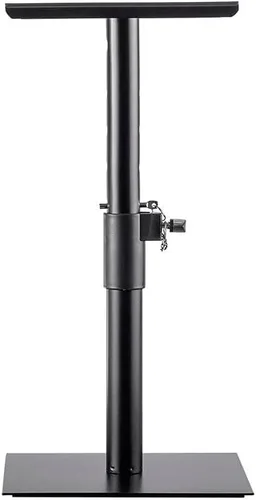 Miniatura 2 de Monoprice Soportes para monitor de estudio de escritorio (par) de acero resistente, altura ajustable de 12 a 18 pulgadas, soporta hasta 22 libras