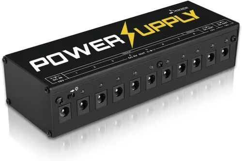 Miniatura 4 de Donner DP-1 Pedal de Guitarra Fuente De Alimentación 10 aislado DC salida 9 V/12 V/18 V para Pedal de efectos.