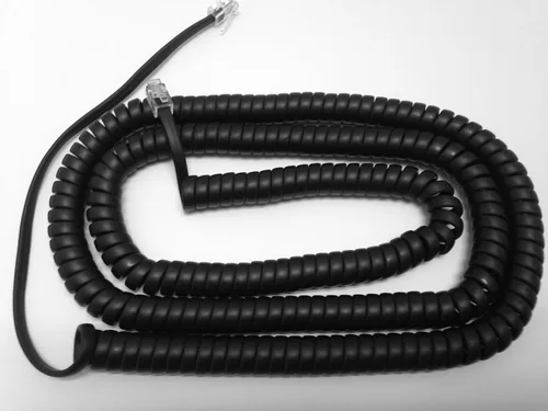The VoIP Lounge Cable rizado de 25 pies de largo para Avaya 9600 IP y 9400 9500 Digital Series Teléfono 9608 9610 9620 9620C 9621G 9630 9630G 9640