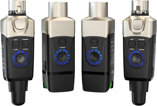 Miniatura 12 de Xvive Sistema inalámbrico de micrófono U3C Transmisor y receptor XLR de 2.4 GHz para micrófono de condensador, mezclador de audio, sistema PA