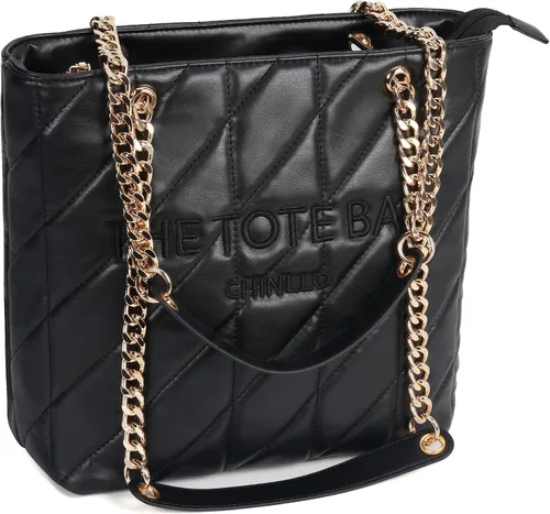 Miniatura 7 de Chinllo Bolso de mano para mujer, bolso mediano con asa superior