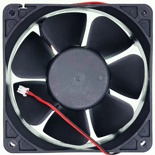 Miniatura 2 de para MQ12038HBL DC24V 0.35A 12CM Ventilador de enfriamiento DC Ventilador AXIAL Ventilador de enfriamiento silencioso 2-Pin 2-Wire