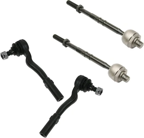Miniatura 169 de TRQ Juego de barras de acoplamiento delanteras interiores y exteriores de 4 piezas compatible con Jeep Cherokee 1991-2001 y Comanche 91-92