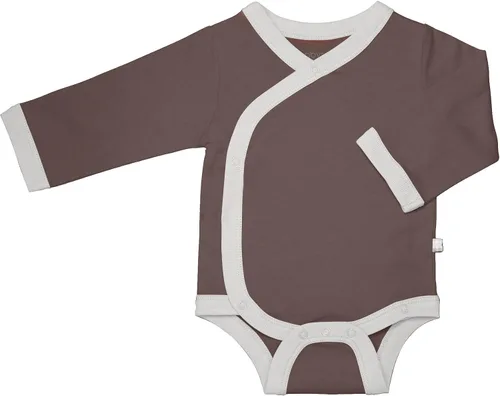 Miniatura 24 de Babysoy Kimono de algodón orgánico de manga larga Onesie Bodysuit