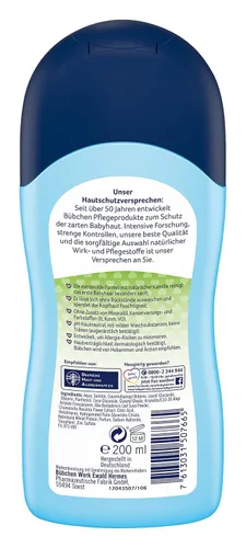 Miniatura 2 de Buebchen Baby Shampoo con proteína de trigo y manzanilla 200 ML