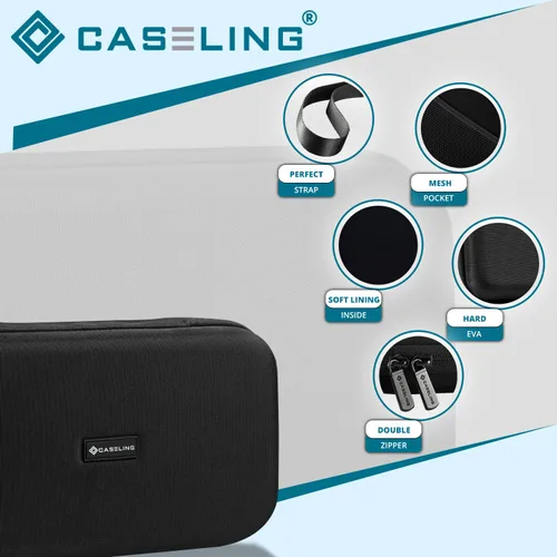Miniatura 7 de Caseling Funda rígida para termómetro ThermoPro TP17 de doble sonda para carne, caja de almacenamiento protectora para accesorios para ahumadores