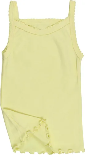 Miniatura 3 de ToBeInStyle - Camiseta sin mangas para niña con tirantes delgados y dobladillo fruncido, 4