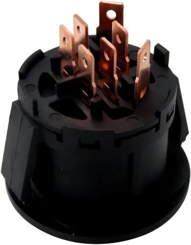 Miniatura 3 de 532163968 532175566 Interruptor de encendido Interruptor de llave de encendido ABS con llave de repuesto para John Deere 115, 125, 135, 145, 155C