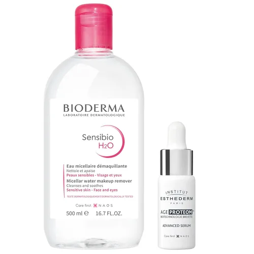 Bioderma - Sensibio - Agua Micelar H2O - Limpiador Desmaquillante - Limpiador Facial para Piel Sensible