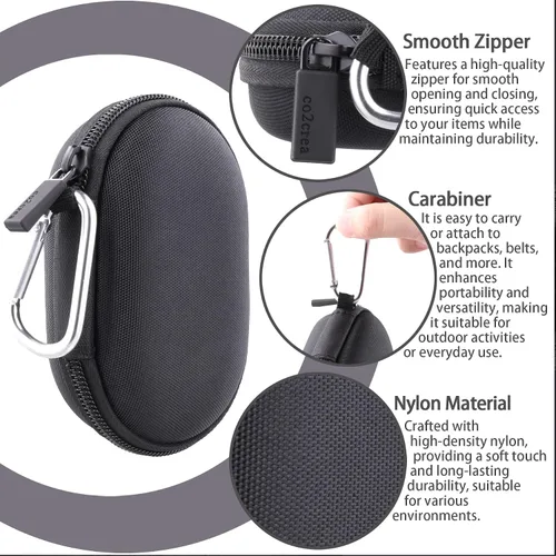 Miniatura 5 de co2CREA Funda rígida de repuesto para Logitech Pebble M350 / M350s / M355 / i345 / i345 ratón inalámbrico Bluetooth