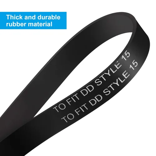 Miniatura 3 de Honoson 6 cinturones de repuesto estilo 15 compatibles con aspiradora vertical Dirt Devil Style 15 Royal