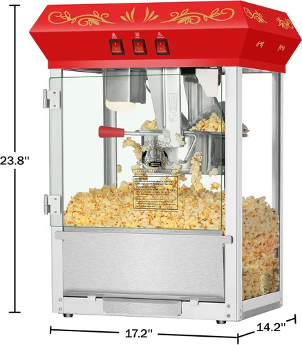 Miniatura 6 de Máquina para hacer palomitas de 8 onzas. Para poner sobre encimera.