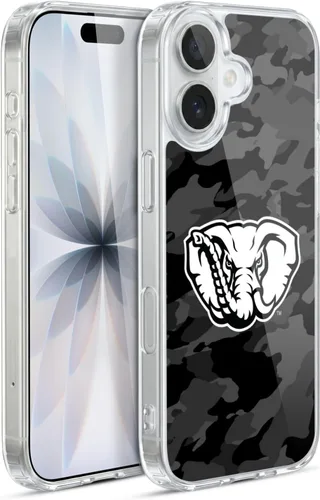 Miniatura 224 de Head Case Designs Funda de gel suave con licencia oficial de la Universidad de Alabama UA Collage compatible con Apple iPhone 13 Pro Max