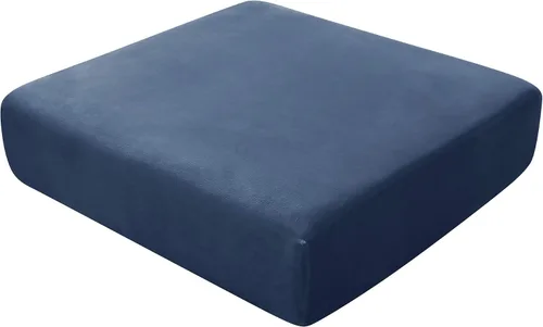 Miniatura 36 de CONRUSER Funda de cojín elástica de terciopelo suave, funda de cojín de felpa de terciopelo suave, funda de sofá, protector de muebles con parte