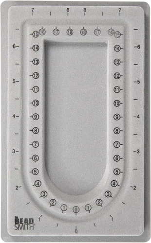 Miniatura 10 de The Beadsmith Elements - Tablero de cuentas con diseño de pulsera y tobillera – 13.75 x 10.75 x 1 pulgadas – Cubierta transparente extraíble
