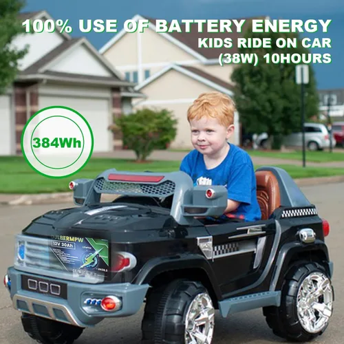 Miniatura 4 de Batería de litio de 12V 30Ah, baterías LiFePO4 de 12V, potencia de carga de 384W, batería de ciclo profundo de iones de litio y fosfato de hierro