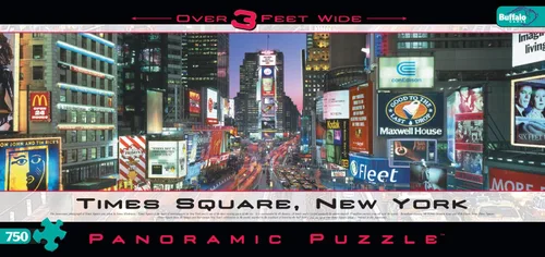 Miniatura 2 de Buffalo Games Panoramic Times Square New York - Rompecabezas de 750 piezas
