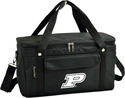 Purdue Boilermakers - Enfriador semirígido plegable a prueba de fugas con licencia para 42 latas, diseñado y aprobado por calidad en los Estados