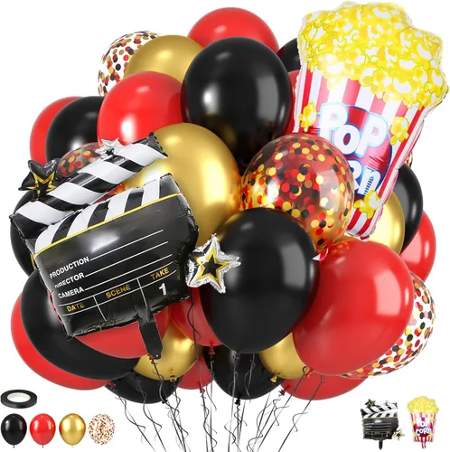 Miniatura 22 de Globos de Baloncesto, Globos de Confeti Naranja Negro Metálico Plateado con Globo de Papel de Aluminio de Baloncesto para Cumpleaños de Niño Fiesta