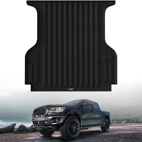 Miniatura 33 de LASFIT Tapete para caja de camioneta para Ford F250 F350 F450 2009-2016 de 6.75 pies Super Duty 81.9 pulgadas
