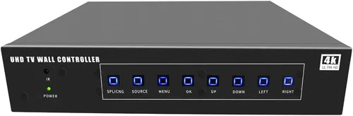 Miniatura 6 de ISEEVY Controlador de pared de video UHD 4K60 de 6 canales 2x3 3x2 UHD controlador de pared de TV 4K para 6 pantallas de empalme de TV, compatible