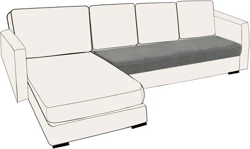 Miniatura 100 de UNBBRRL Fundas de cojín de asiento para sofá, elásticas, funda de cojín individual para sofá, fundas de cojín para sofá, fundas de héroe protegen