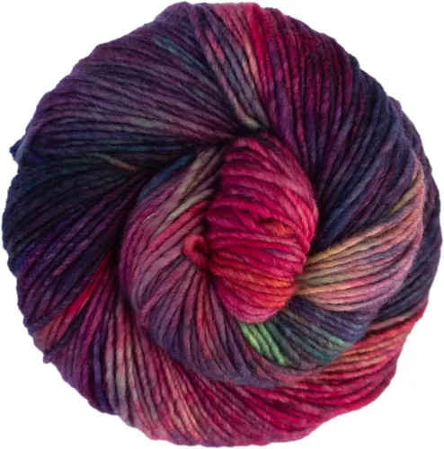 Miniatura 5 de Malabrigo Hilo de lana peinada teñida a mano (004 Verde Zafiro)