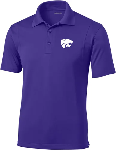 Miniatura 115 de Polo atlético de micro piqué NCAA para hombre Prime con cuello propio