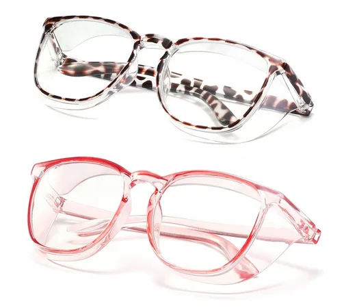 Miniatura 7 de Alsenor Gafas de seguridad antiniebla, gafas protectoras con bloqueo de luz azul, antipolvo, protección UV, para hombres y mujeres (jade)