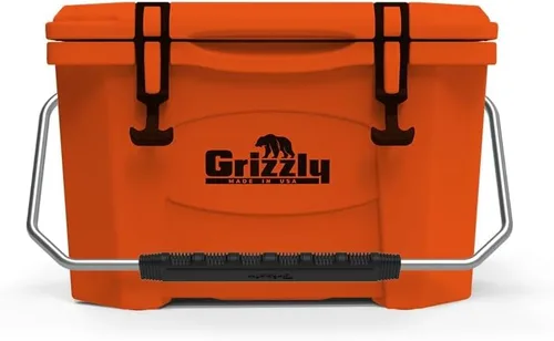 Miniatura 11 de Grizzly 20 Cooler Cofre de hielo de 20 cuartos de galón duradero con aislamiento rotomoldeado Fabricado en Estados Unidos Garantía de por vida