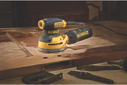 Miniatura 9 de DEWALT Lijadora orbital, herramienta lijadora de palma de 5 pulgadas, 12,000 OPM (DWE6421)