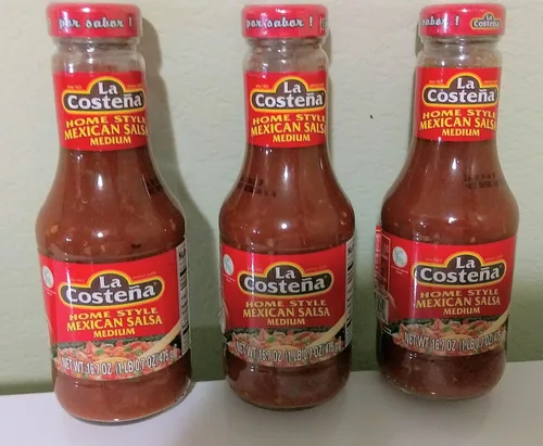 Miniatura 4 de La Costena - Botella de salsa de 16.7 onzas (paquete de 3) (estilo casero mexicano - mediano)
