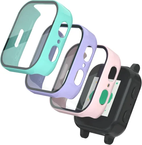 Miniatura 8 de SimpleThings Protector de pantalla compatible con Gabb Watch 3, paquete de 3 protectores de pantalla de vidrio templado transparente HD