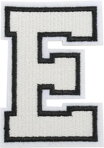 Miniatura 36 de 3 parches de letras termo-adhesivas de 3.14 pulgadas, parche de letras bordadas completo, letras del alfabeto de hierro A-Z, parches para coser