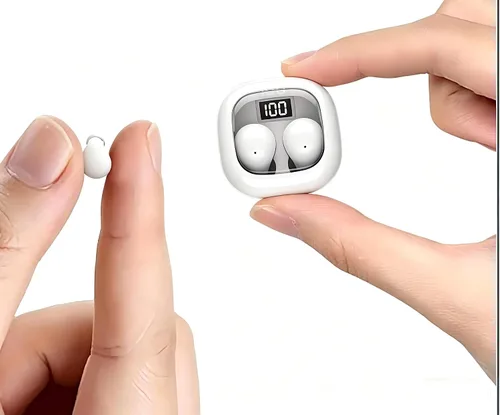 Miniatura 3 de Auriculares inalámbricos invisibles más pequeños, mini auriculares inalámbricos Bluetooth para pequeños canales auditivos, Bluetooth 5.3